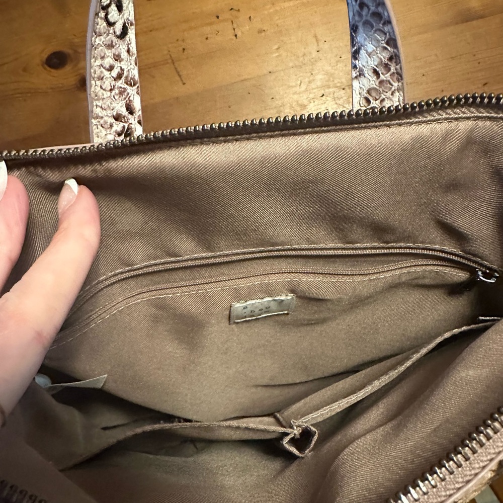 Snakeskin Patterned Women's Backpack - image 5